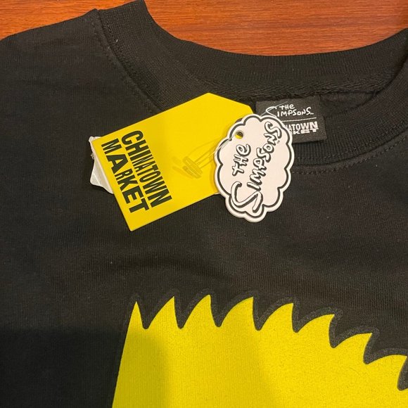 NEW CHINATOWN MARKET x THE SIMPSONS AIR BART CREWNECK - Picture 4 of 8